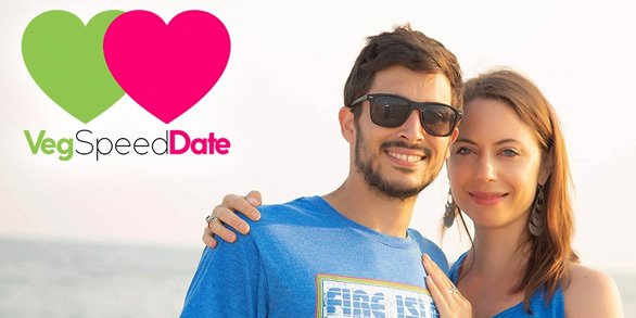 Screenshot der Find Veg Love-Startseite