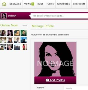 Capture d'écran d'un profil ForcesPenpals