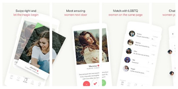 Screenshots der Zoe-App auf einem Mobilgerät