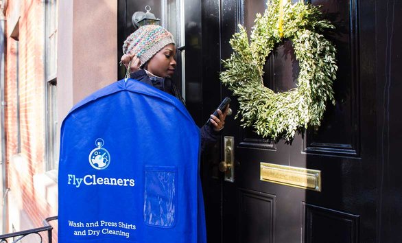 Foto van FlyCleaners levering