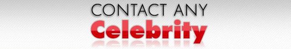 Logo Contact Any Celebrity