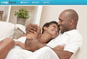 Capture d'écran de la page d'accueil de Naijaplanet