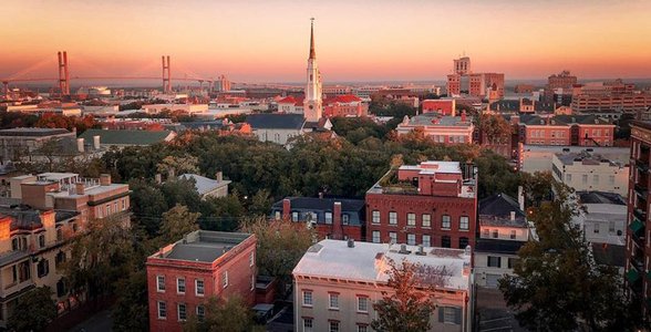 Foto del horizonte de Savannah