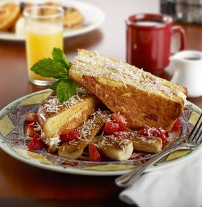 Foto von French Toast mit Kokos-Frischkäse-Füllung