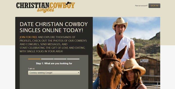 Screenshot von ChristianCowboySingles