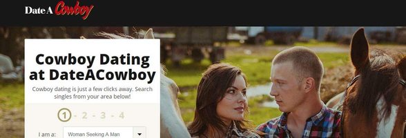 Screenshot von DateACowboy