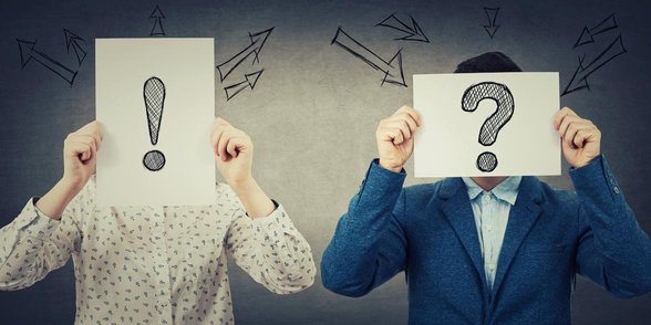 Photo d'un introverti et extraverti