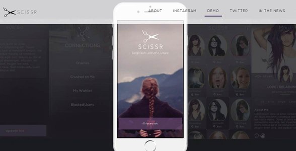 Screenshot van Scissr