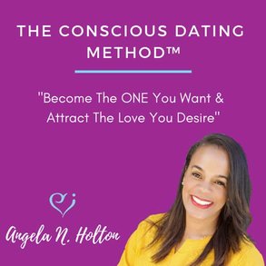 Screenshot von Angela N. Holton Conscious Dating-Kurs