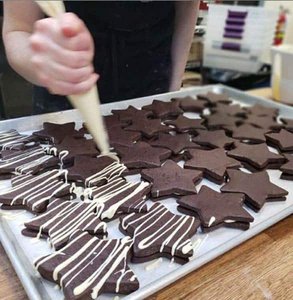 Photo d'étoiles en chocolat