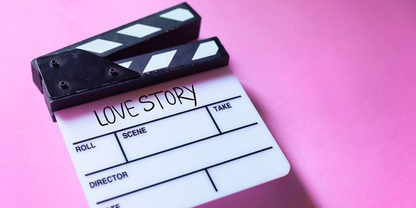 Foto van Hollywood-liefdesverhaal