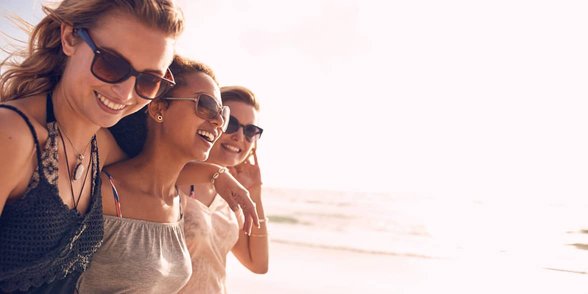 Foto einer Gruppe von Frauen