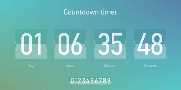 Countdown-Grafik