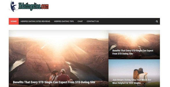Screenshot van HDatingSites.com