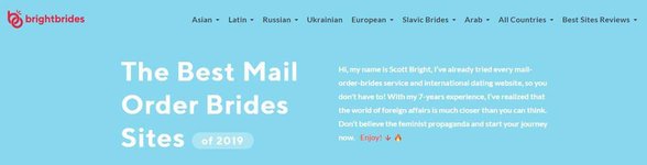Screenshot von BrightBrides.net