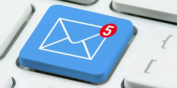 Photo d'e-mails non lus
