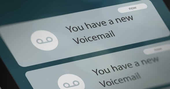 Foto der Voicemail-Benachrichtigung