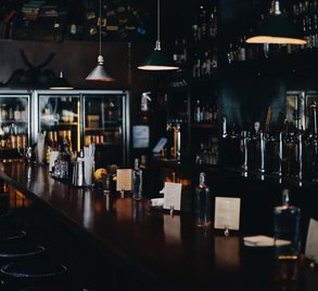 Foto van de bar bij de Smith