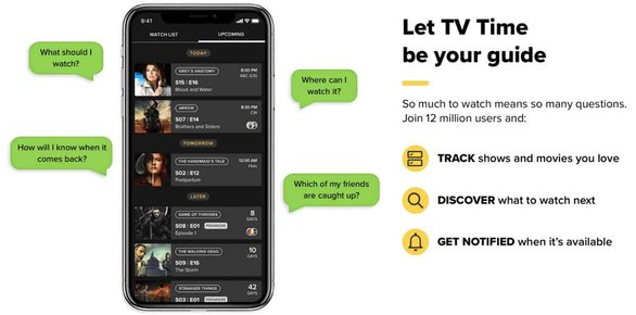 Screenshot des TV-Zeitbanners