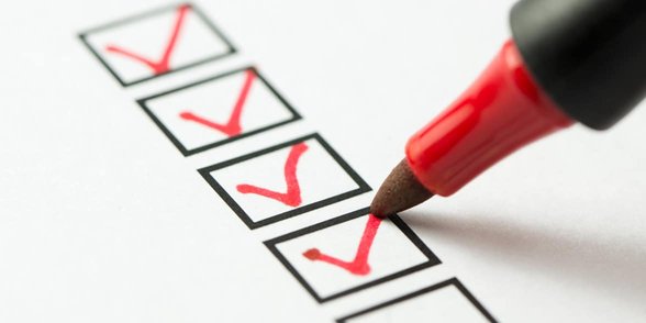 Foto de la lista de verificación