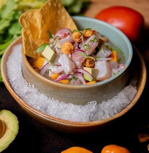 Foto de ceviche de Richard Sandoval Hospitality