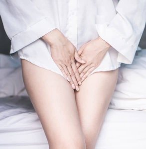 Foto de una mujer con HSV-2