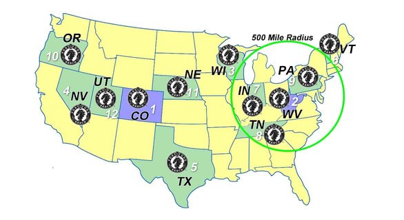 Screenshot van Fortitude Ranch-locaties