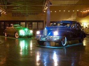 Foto de autos Packard en el Museo Packard de Estados Unidos
