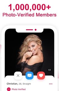 Capture d'écran d'un profil vérifié