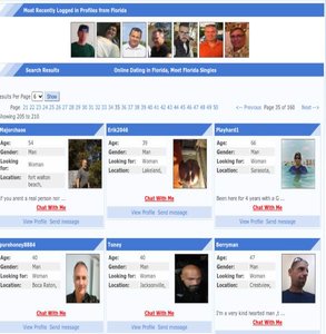 Screenshot von YouDate-Profilen