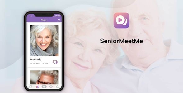 Schermata di SeniorMeetMe
