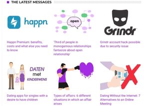Capture d'écran de GratisDatingTips