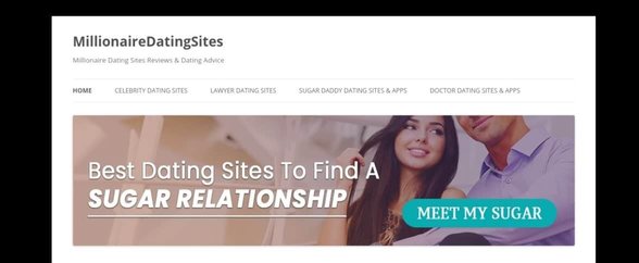 MillionaireDatingSites.com'un ekran görüntüsü