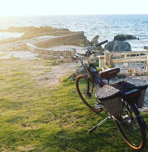 Foto van een fiets in Bermuda