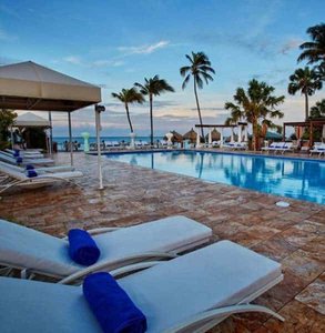 Foto di una delle piscine del resort