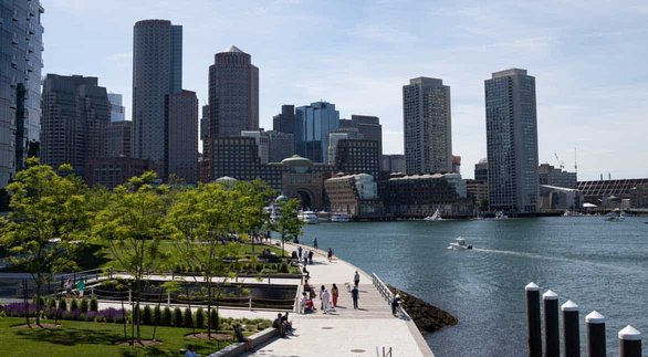 Foto des Viertels Boston Seaport