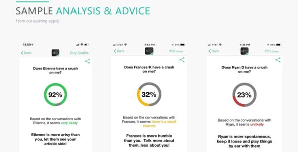 Capture d'écran de l'analyse Crushh